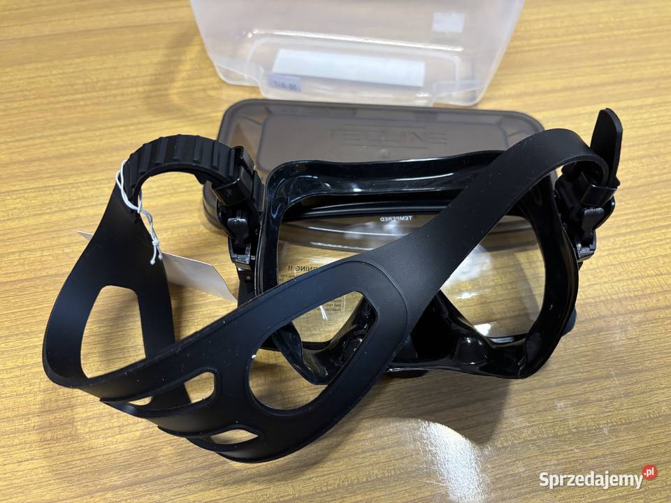 Maska nurkowa Frameless Clasic Tec Line czarny Bytom sprzedam