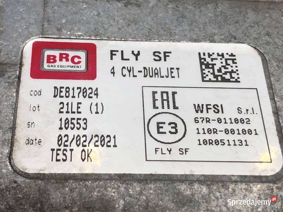 KOMPUTER DO GAZU LPG BRC STEROWNIK GAZU