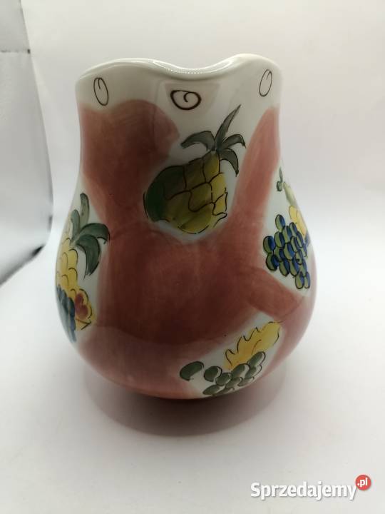 Dzban duży ceramiczny ręcznie malowany Laura Zamość