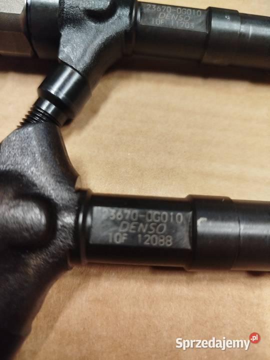 Wtryskiwacze komplet Denso 236700G010 20 116 Części montażowe Sokołów Podlaski