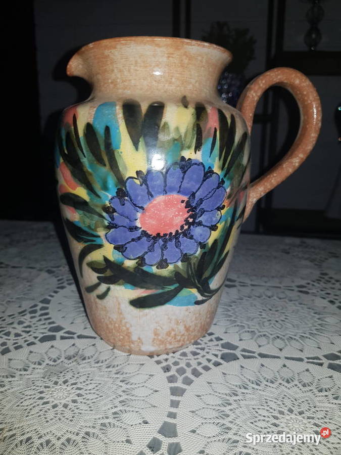 Dzbanek z ceramiki Ceramika i szkło Wola Podłężna sprzedam