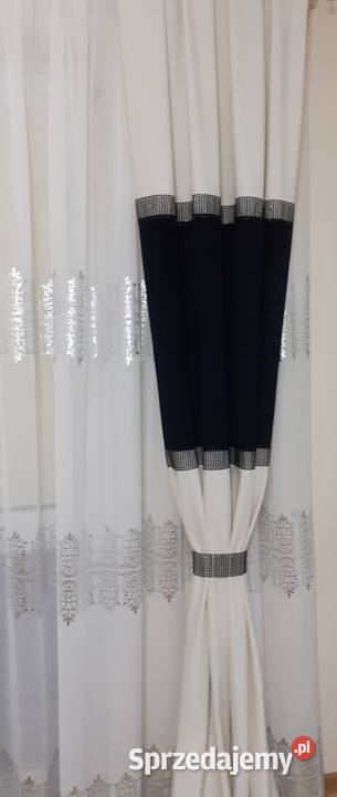 Zasłony velvet ecru Mława