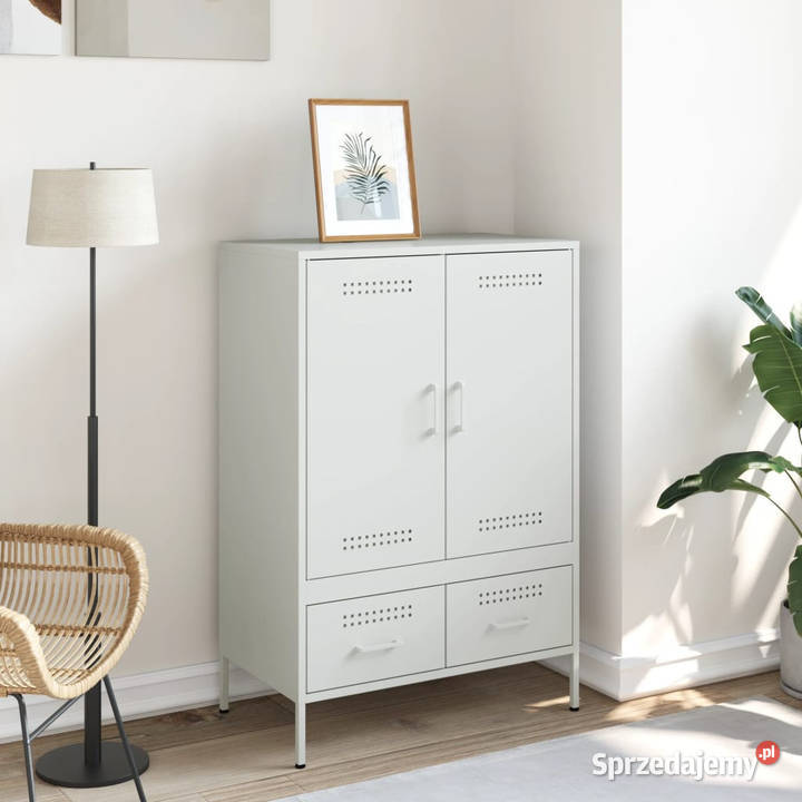 Szafka biała 68x39x1015 stal WM843113 Pozostałe Warszawa sprzedam