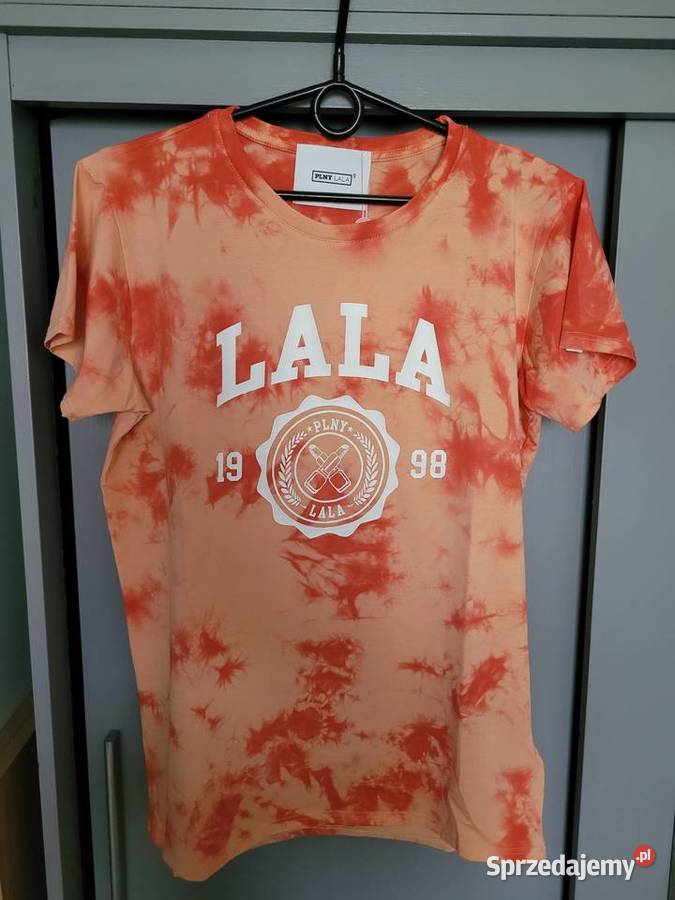 Tshirt Plny Lala Tie Dye w XS pomarańczowy Warszawa
