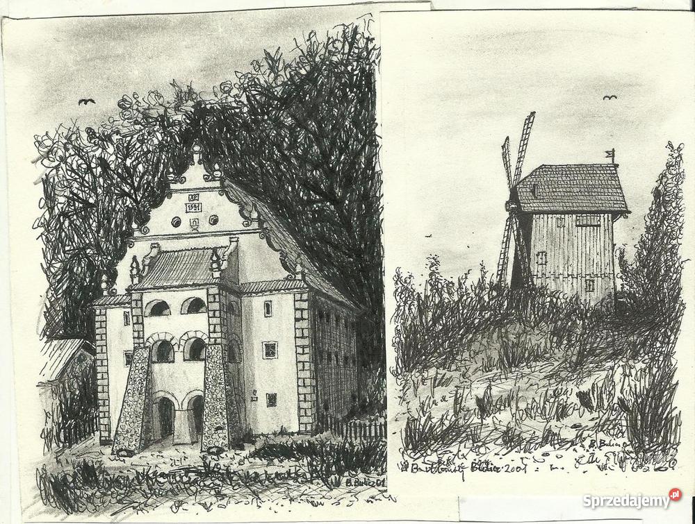 Dworek w Kazimierzu D grafiki 10 autorskich repr mazowieckie Warszawa sprzedam