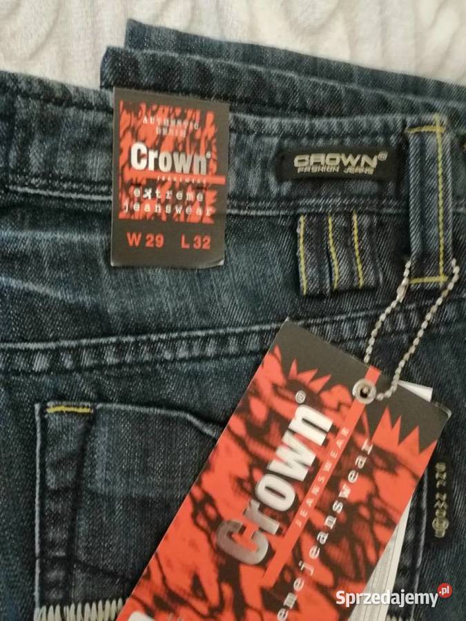 SPODNIE JEANS CROWN Warszawa