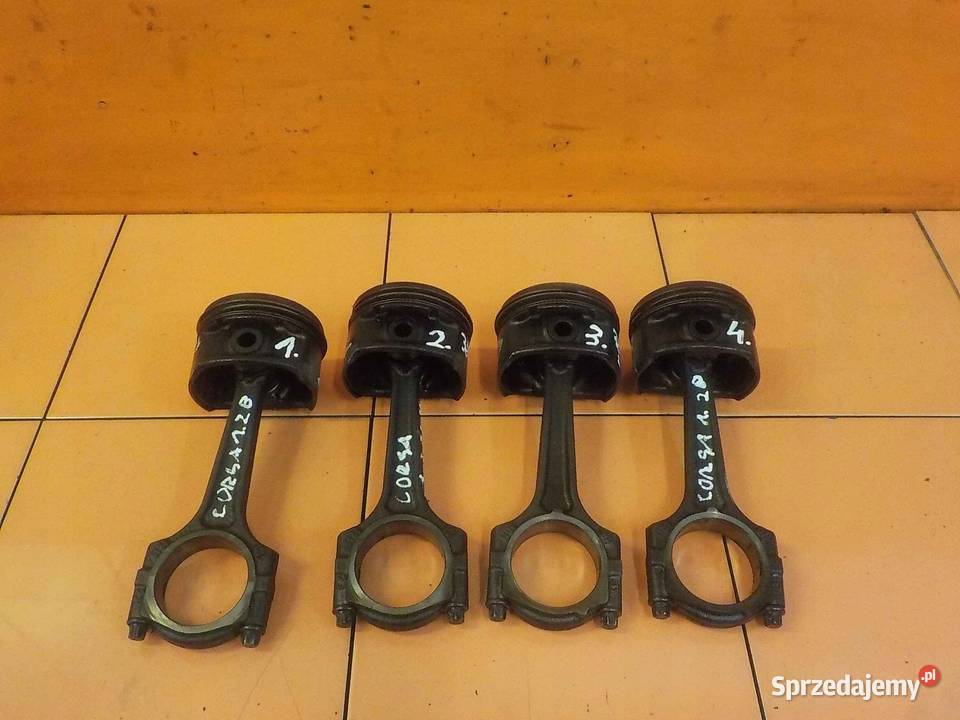 CORSA D 12 16V 13r 86 tlok z korbowodem 215 11 mazowieckie Suków