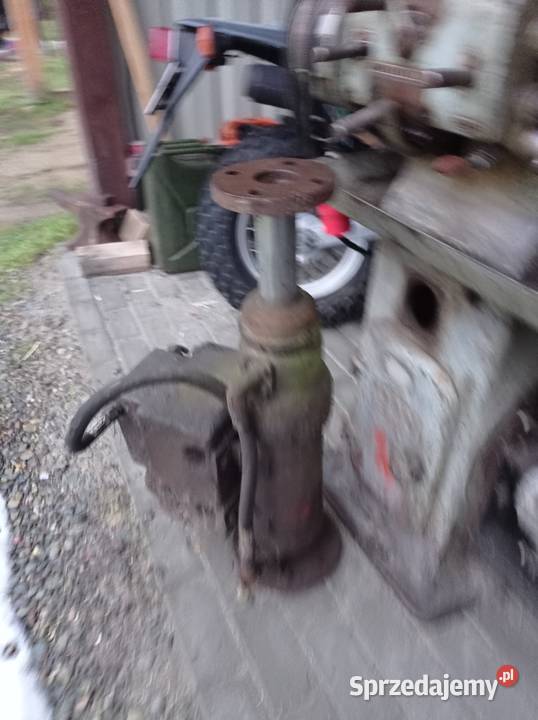 Ręczna pompa hydrauliczna z siłownikiem Werchrata