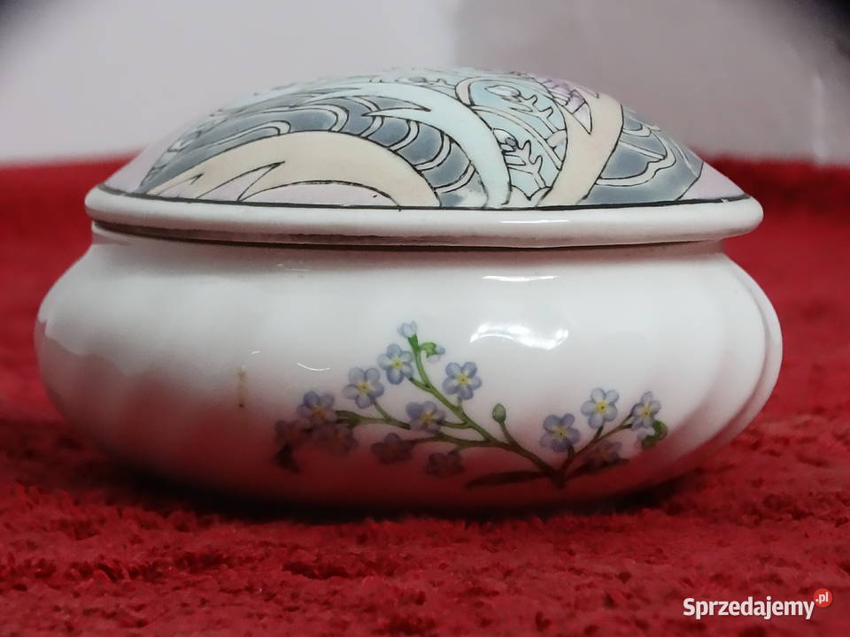 Porcelanowa puzderka AYNSLEY Wild Tudor Fine Biłgoraj