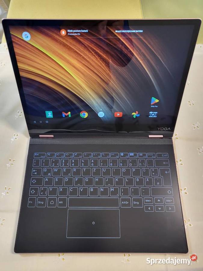 Tablet Lenovo Yoga A12 seniora na wspaniały Komarów Górny