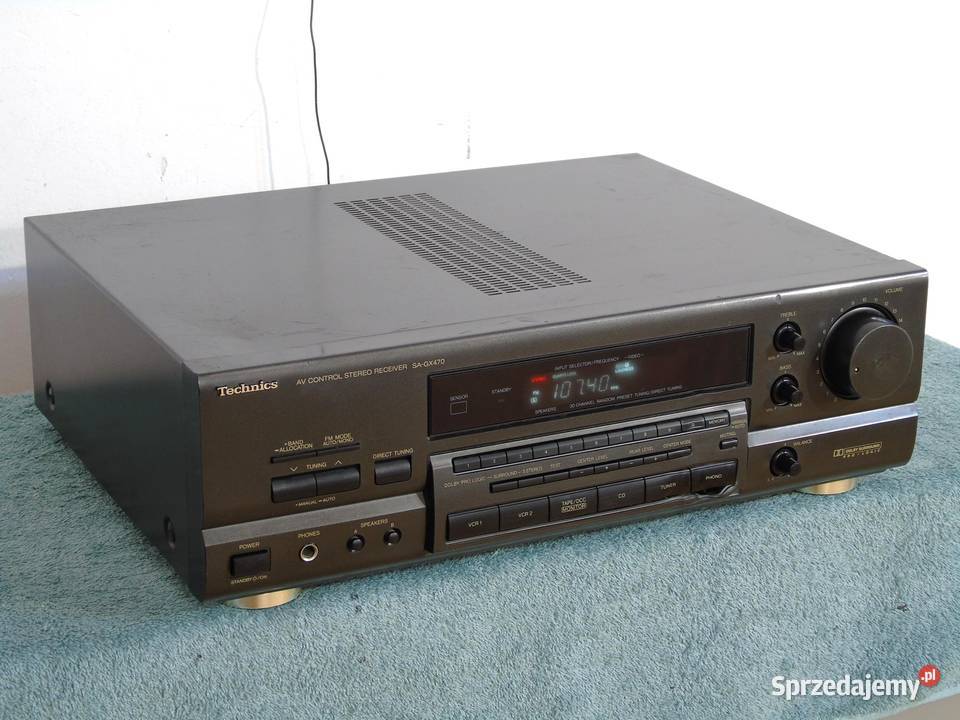 Wzmacniacz z radiem Technics SAGX 470 sprawny i podkarpackie Jasło