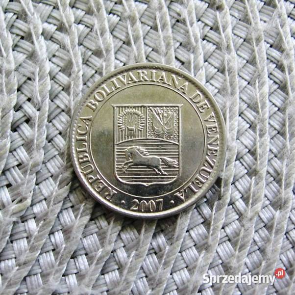 Wenezuela 12i12 Centimos 2007r Ładna Numizmatyka wielkopolskie Kalisz
