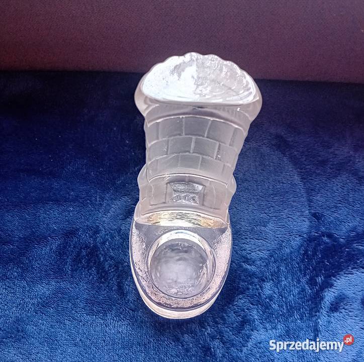 Kryształowy świecznik Tealight w formie pieca Koźminek sprzedam