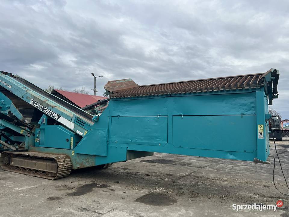 Przesiewacz wibracyjny Powerscreen Chieftain Zator