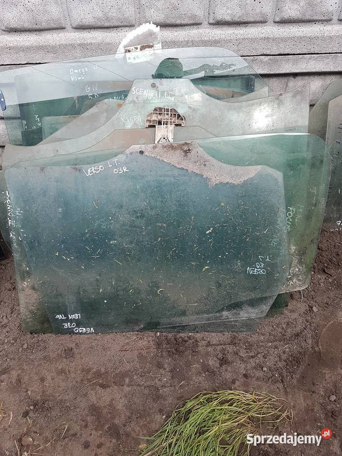 TOYOTA VERSO 2004 2005 SZYBA LEWA TYL DRZWI LEWA osobowe Turkowice