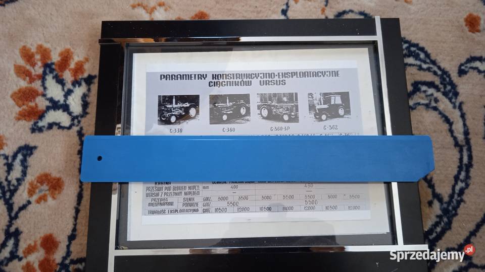 Obrazek z ciągnikiem Ursus C330C360C360 3PC 362 Lublin