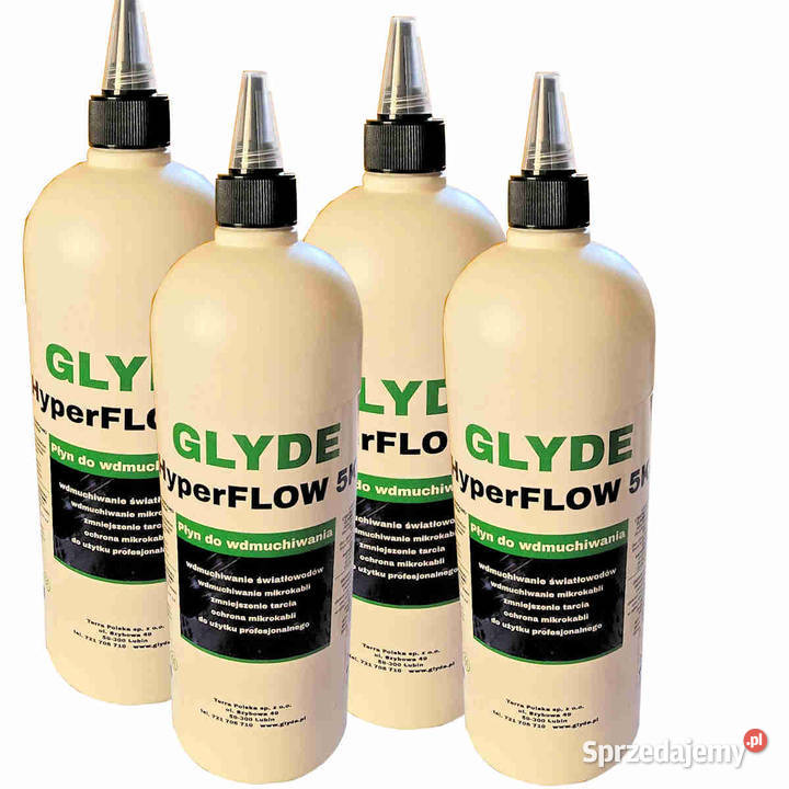 Płyn do wdmuchiwania mikrokabli GLYDE HyperFlow Lubin