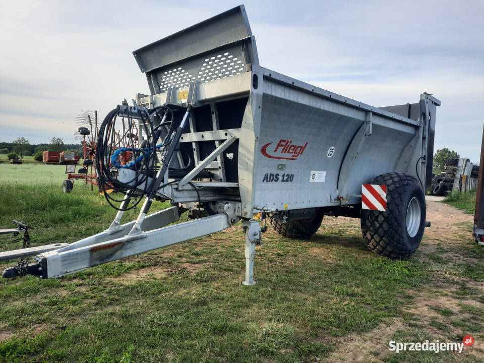 Rozrzutnik obornika przyczepa samowyładowcza Baliki