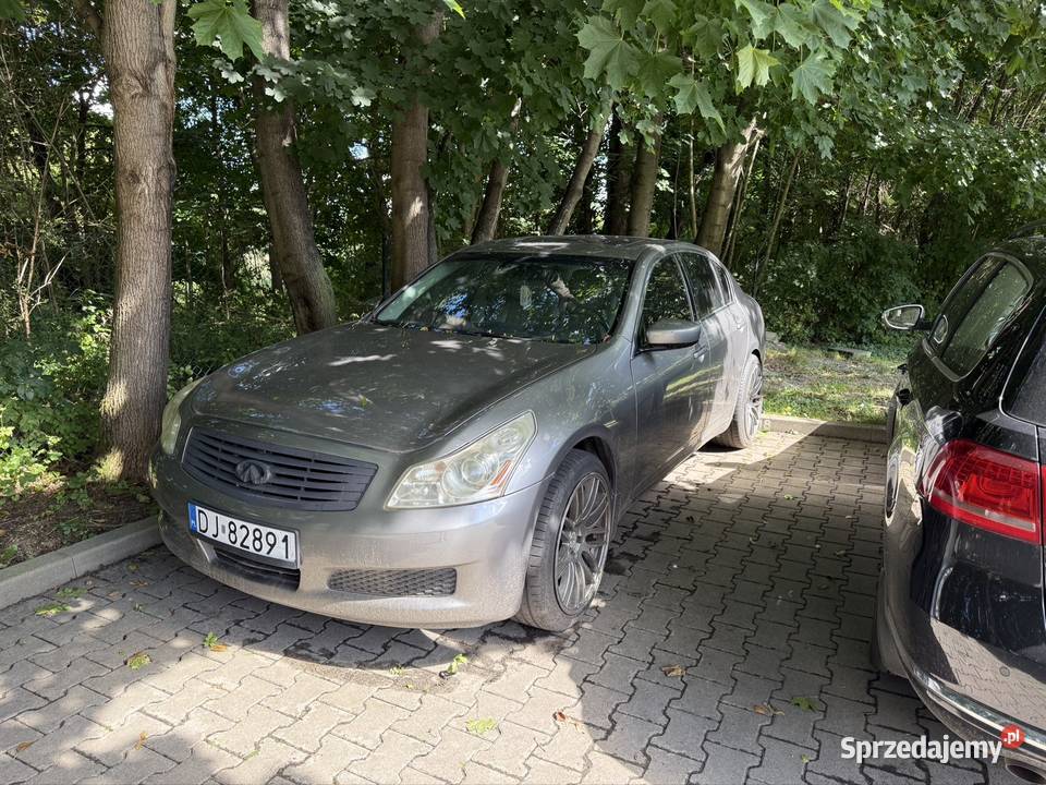Infiniti G37x 2009 37 V6 320 poduszka powietrzna dolnośląskie Jelenia Góra