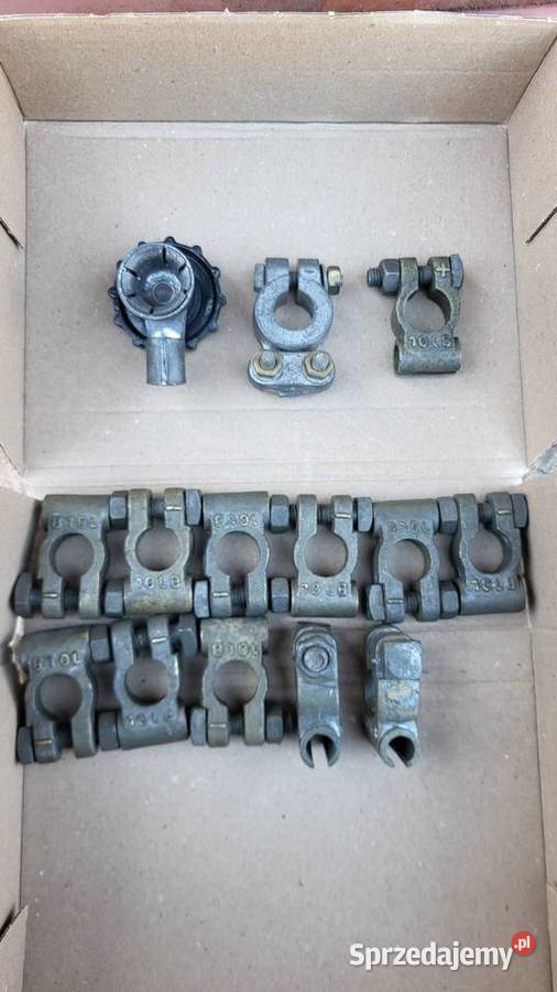 Klema zacisk czopu akumulatora Akumulatory Części samochodowe Chichy