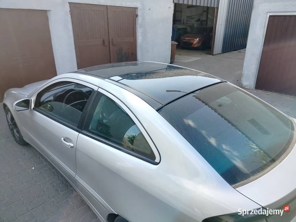 MercedesBenz Klasa C SportCoupe W203 23 Benzyna skórzana tapicerka Mercedes-Benz Zielonczyn