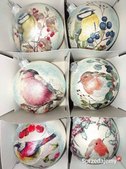 Bombki choinkowe szklane Krosno sprzedam