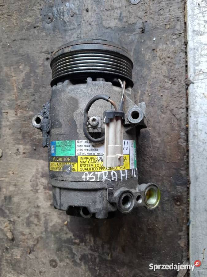 Kompresor Sprężarka Klimatyzacji Opel Astra H 17 Wisznice sprzedam