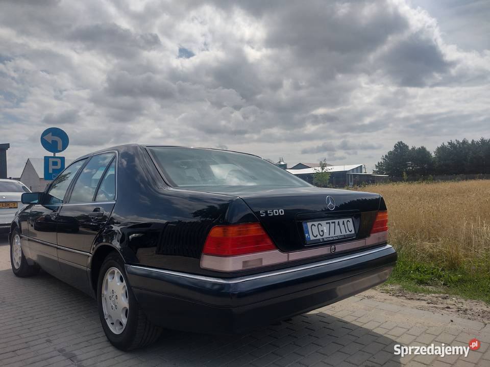 Mercedes W140 S500 4973cm3 mazowieckie Ostrów Mazowiecka sprzedam