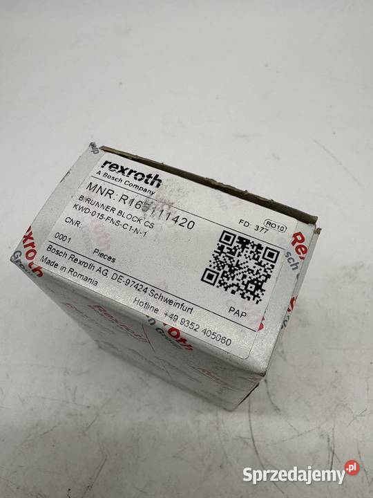 Rexroth R165111420 Prowadnica liniowa mazowieckie Warszawa