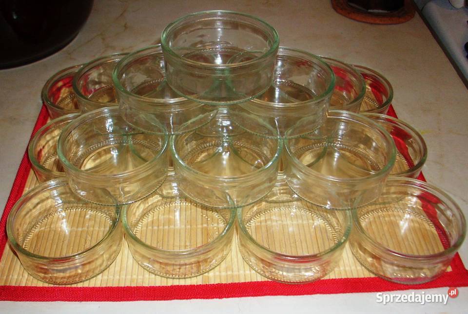 Szklane salaterki przezroczysty Lublin