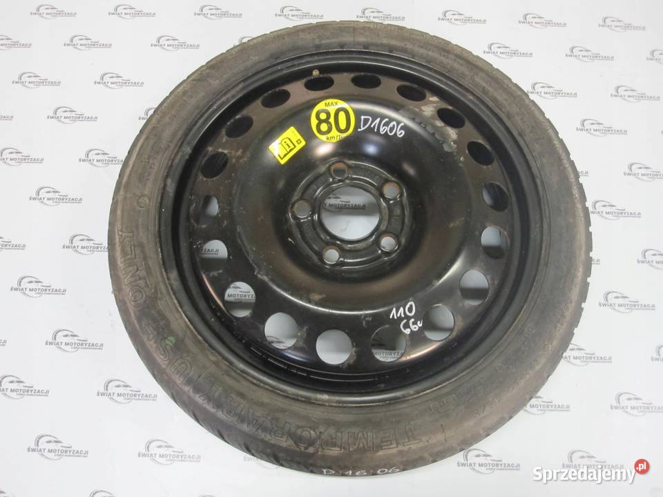 OPEL VECTRA C koło dojazdowe 1157016 92M 5x110