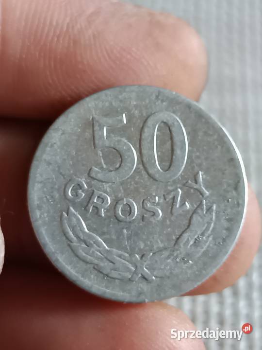 Sprzedam monete 50 groszy 1949 mala skretka