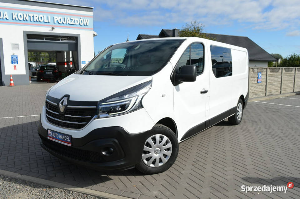 Renault Trafic 20dci Automat LONG 6osobób Full komputer pokładowy lubelskie Hrubieszów