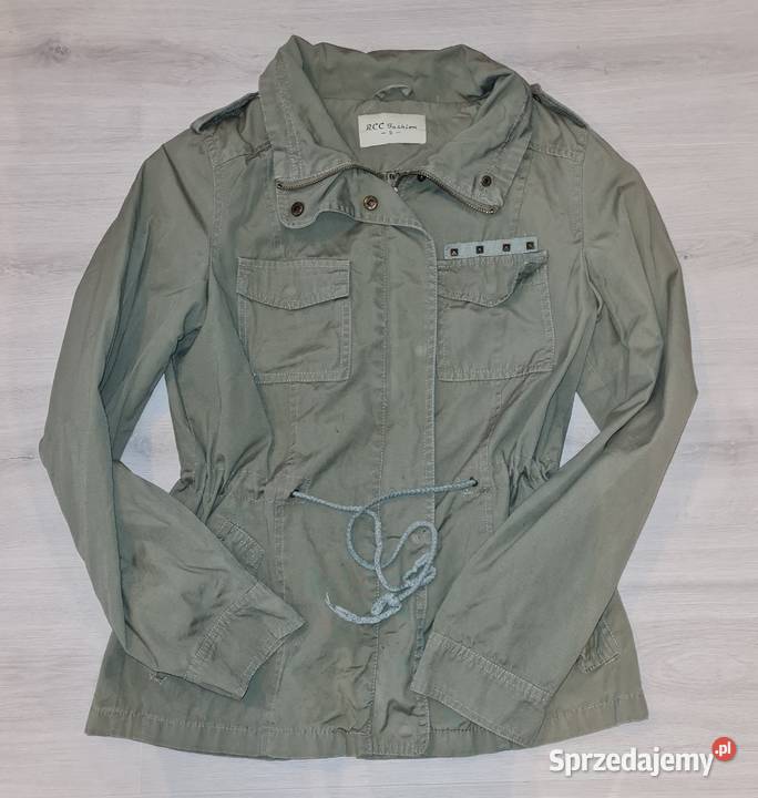 Kurtka parka damska ćwieki 36S Łódź