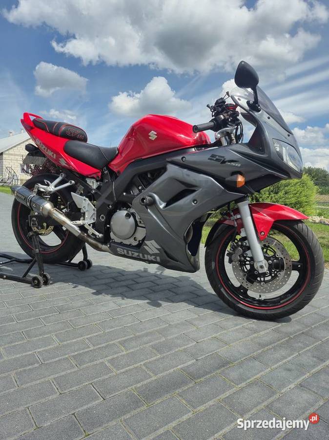 Suzuki SV 650S lubelskie Jezioro