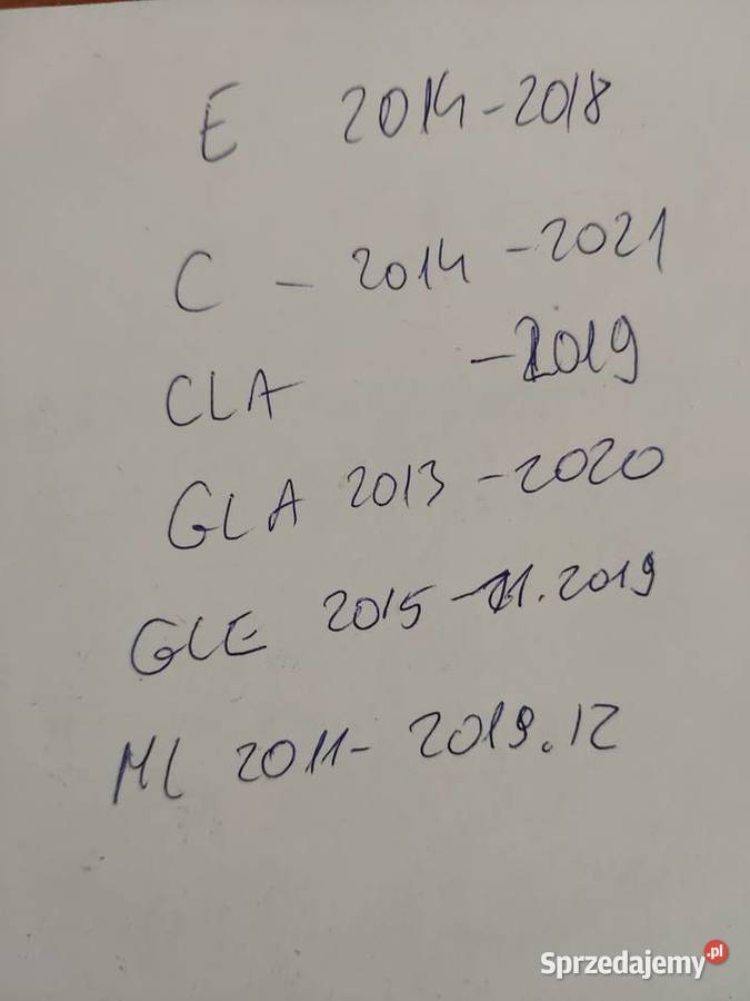 Czujnik ciśnienia TPMS Mercedes c cla e gle b małopolskie Kraków