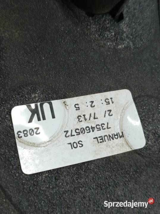 LUSTERKO LEWE MANUALNE 735460572 Fiat Fiorino