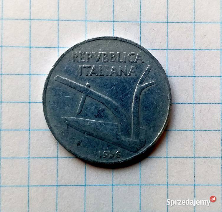 10 LIRÓW 1956 WŁOCHY Piszczac