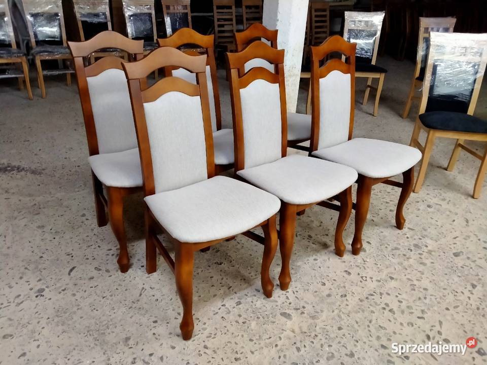 Nowoczesne krzesła bukowe Różyny