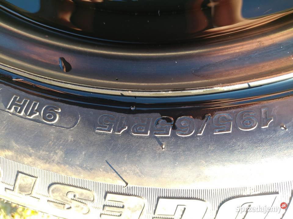 Fiat koło zapasowe rozmiar 15 opona Bridgestone Fiat (oryginalne)