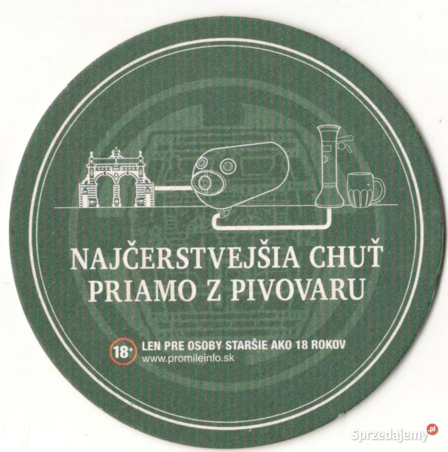 Pilsner Urquell podstawka do piwa 18