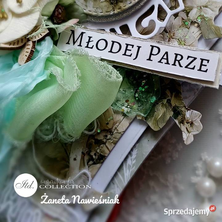 Kartka serce pamiątka ślubna Mszana Dolna sprzedam