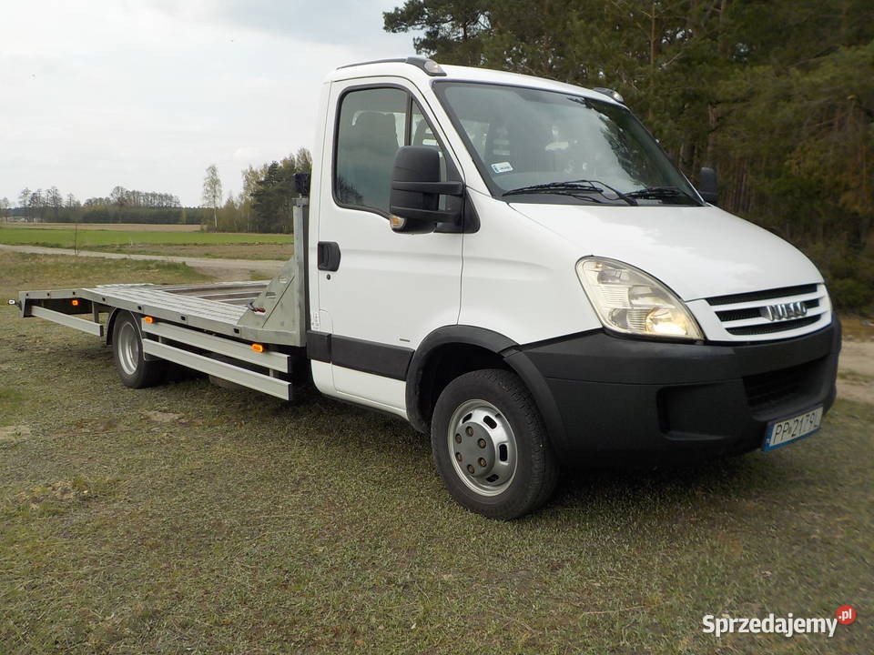 Iveco 35c12 autolaweta holownik najazd blizniak wielkopolskie Pleszew