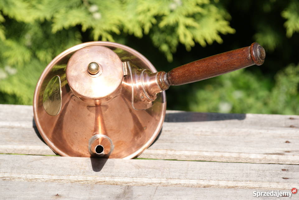 Miedziany tygielek do parzenia kawy poj 075 Akcesoria kuchenne mazowieckie Warszawa