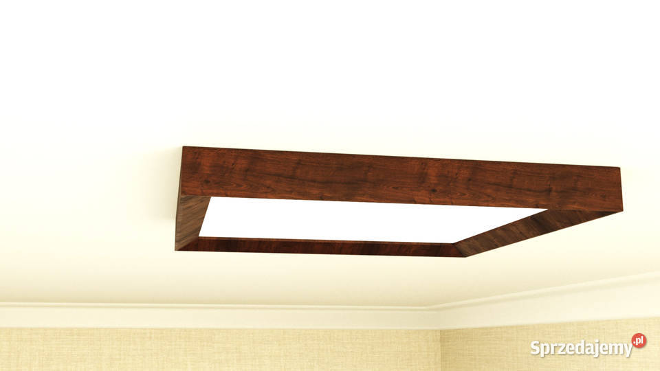 Lampa sufitowa LED FLORENCE drewniana oprawa do Białystok