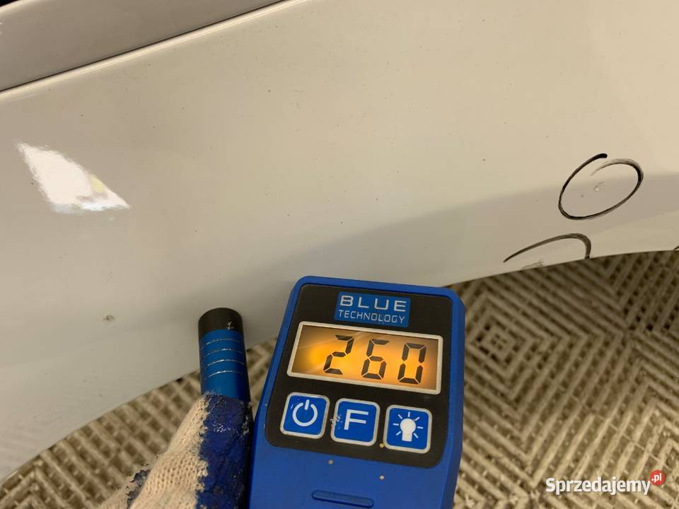 BŁOTNIK PRAWY PRZÓD FORD S Minivan Frozen White