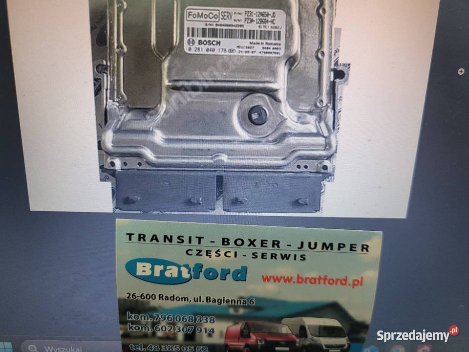 KOMPUTER FORD CUSTOM 2751986 PZ3112A650JD PZ3A