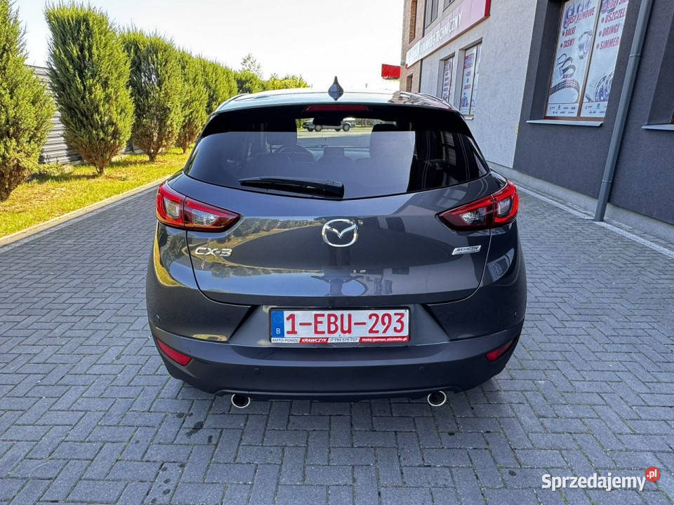 Mazda CX3 20Benzyna 150 NAVIHeadUpSkóra Kamera czujnik zmierzchu Modliborzyce