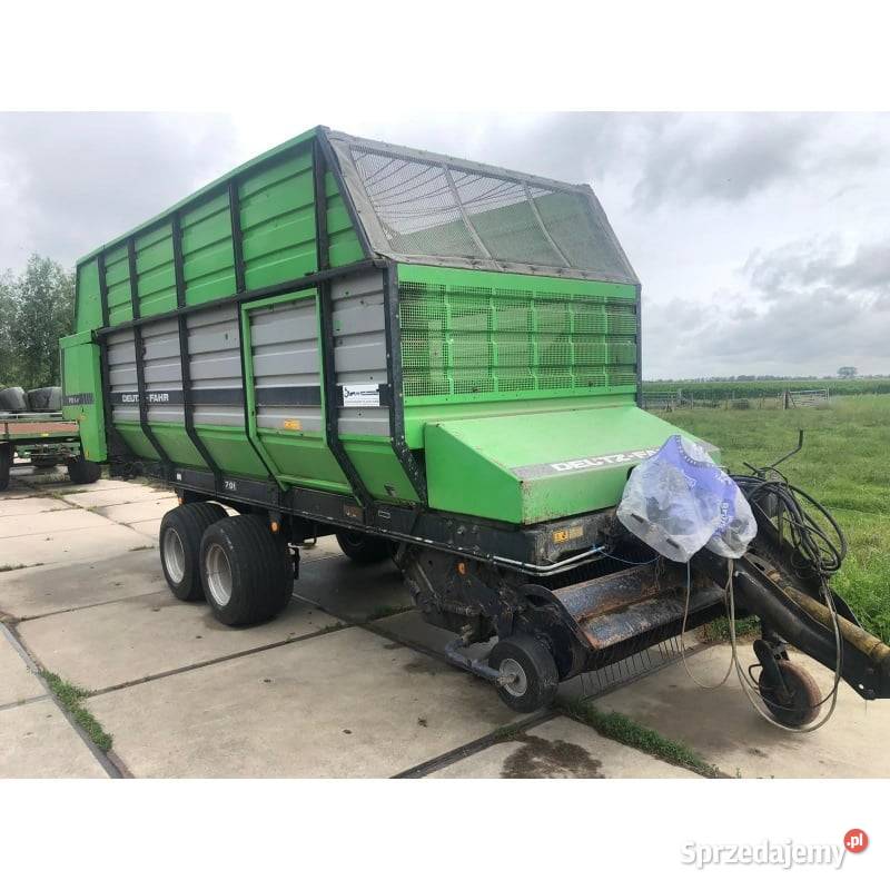 Przyczepa samozbierająca deutzfahr FE 637 f570 Przyczepy rolnicze Zduńska Wola sprzedam