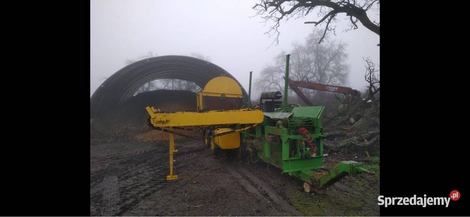PiłoŁuparka kombajn do drewna Kobylno